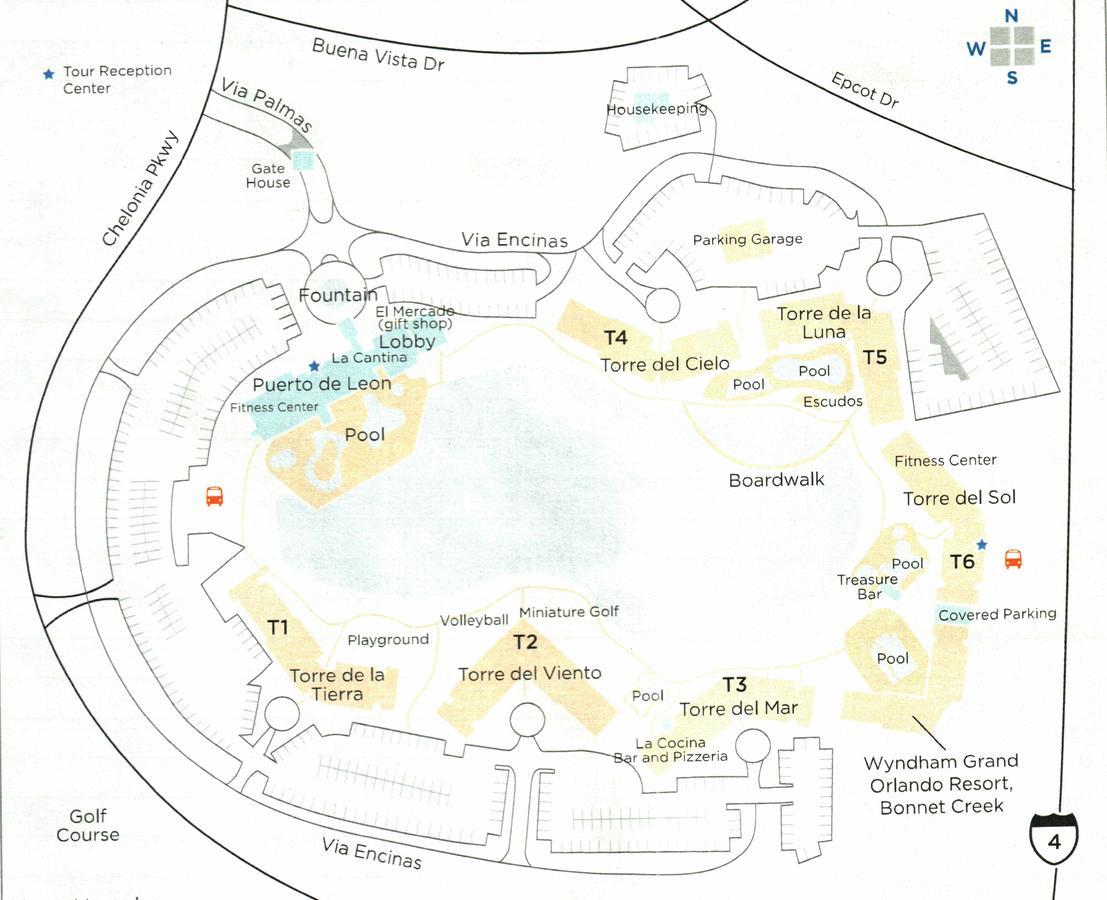 Club Wyndham Bonnet Creek Hotel Лей Буена Виста Екстериор снимка